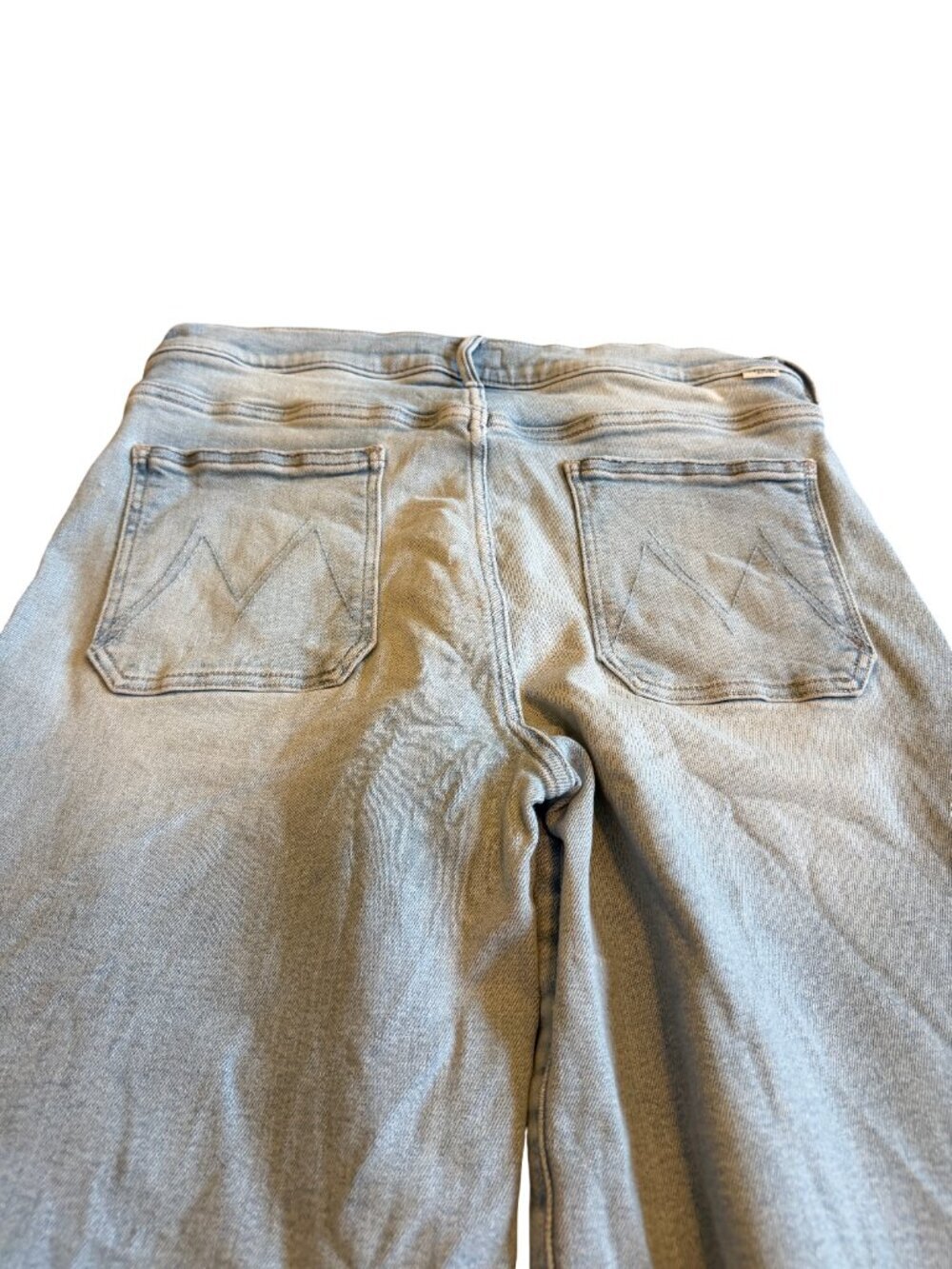 Mother Lil Patch Pocket Undercover Sneak California Cruiser Jeans Size 31 Womens - Picture 7 of 13